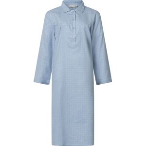 Lunatex - 643778 - Nachthemd - Blauw - Flanel