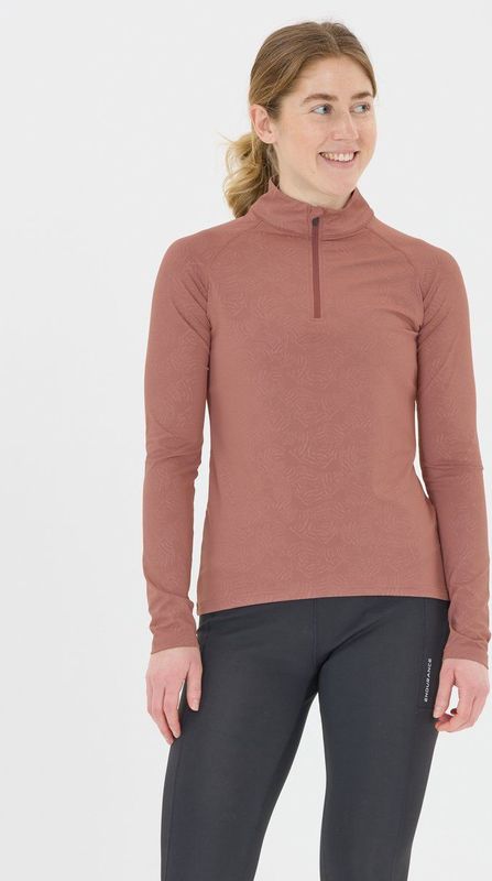 Endurance - Peipah - Damesmid-layer - Ademend - Halve Rits - Hoge Kraag