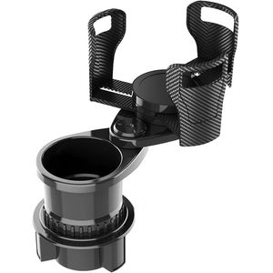 Ibenzoa® Verstelbare en draaibare bekerhouder voor auto met antislipfunctie