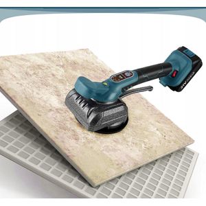 Tegelmachine - 21V - 5-Traps Trillingen - Voor Vloer/Wandtegels - 100kg Adsorptie