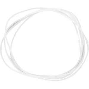 JGS Premium - Universele platenspeler riem van transparant rubber voor reparatie en vervanging - 100 cm/39.4 cm - Draaitafel riem - Onderhoud - Platenspeler riem - Nieuwe riem