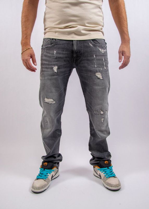 Replay - M914q.000.199934r - Spijkerbroek - Zwart - 12 oz Denim