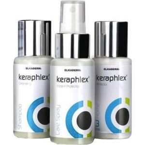 Elkaderm - Keraphlex Power Pack - Haarverzorging - 50 ml - Reinigingsshampoo en Spraybehandeling