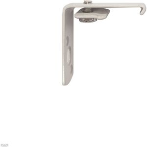 Wandsteun / voorsprongsteun /wit /35 MM /voor u-rail 1100 / set van 8 stuks /support mural / support d'extension white / set of 8 pieces