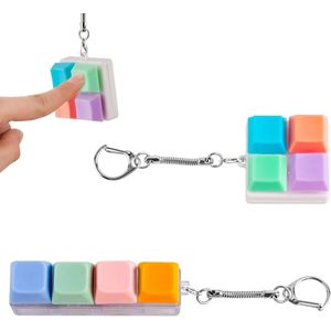 Mini Sensory Toys Set of 2 with Keyboard in 4 Colours - Relieve Stress and Spend Time