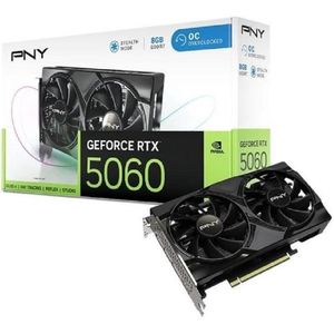 PNY - GeForce RTX 5060 - Videokaart - 8 GB - Overclocked Dual Fan
