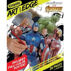 Crayola - Marvel Avengers Kleurboek - Art with Edge - 28 pagina's