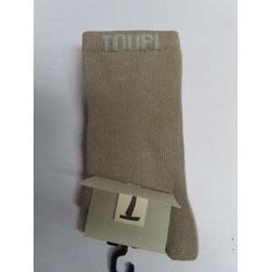 Sokken - 2 Pack - Unie - Taupe - Effen - 26/28