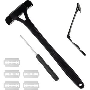 Scheermes Rug - 45CM - Verstelbaar - Rughaar Scheren - Scheerapparaat - Lang