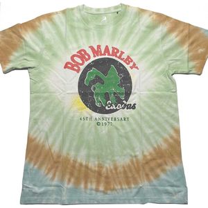 Bob Marley - 45th Anniversary Heren T-shirt - L - Multicolours
