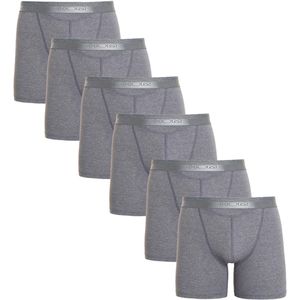 Hom Ho1 Boxershorts long actie 6-pack grijs
