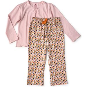 Little Label - Pyjama Set - Roze - Meisjes - Zachte BIO Katoen