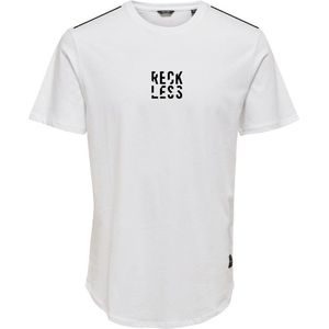 ONLY KOBANDY FIT S/S LONG TEE BOX JRS Jongens T-shirt - Maat 146/152