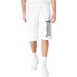 LONSDALE Broek 'Jam'  grijs / zwart / wit