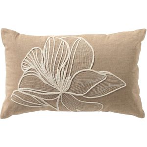 Dutch Decor - MOANA - Sierkussen - Irish Cream - Beige - Inclusief Binnenkussen