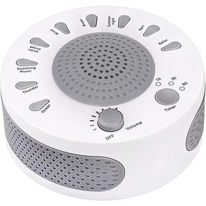 White Noise Machine - Witte Ruis Apparaat - Slaaphulp - Voor Volwassenen, Kinderen en Baby's - Soundspa - Slaaptrainer