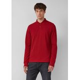 Polo-Shirt - Katoen Piqué - Lange Mouwen