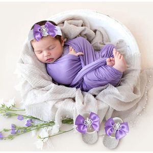 **Allecto plus - Baby Meisje Schoenen met Hoofdband en Antislip Zool - Prinses Sneakers voor Verjaardag en Doopceremonie - Kinderen Meisjes 12-18 Maanden**