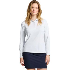 Slam Ws Tech Pique Polo Ls - Sportswear - Vrouwen