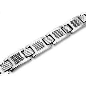 Amanto Armband Banni - 316L Staal - 12mm - 21cm
