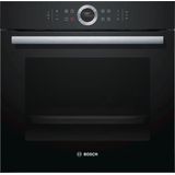 Bosch Serie 8 HBG635BB1 Electrisch 71l A+ Zwart, Roestvrijstaal oven