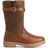 Travelin - Boots - Cognac - Enkellaarsjes - Waterdicht - Flexibele Zool