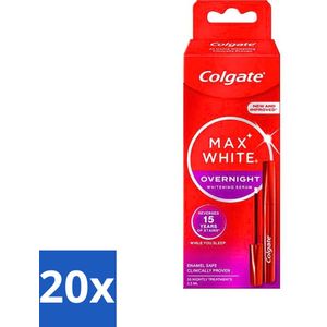 Colgate - Serum - Max White - Overnight Whitening - 2,5 ml - Bulkverpakking - 20 stuks
