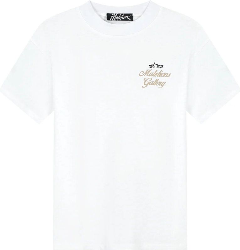 Malelions Gallery T-Shirt - White XXS