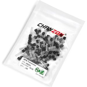 100 stuks 2N5551 TO-92 NPN transistor 160V