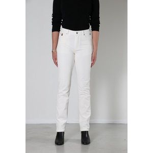 New Star broek - Elbe off white broek - corduroy - dames L31 Maat 28