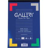 Gallery schrijfblok, ft A4, gelijnd, blok van 100 vel