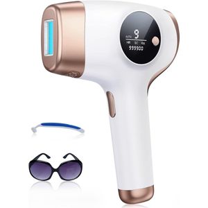 Laser Ontharingsapparaat - IPL Ontharing - Mannen & Vrouwen - Wit met RozeGoud