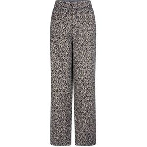 Lofty Manner - Josephine - Broek - Blauw-Beige - Flatterende Pasvorm