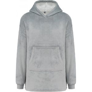 Kariban Poncho plaid K410 - Snow Grey - One size