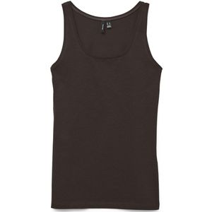 Vero Moda - VMLULU LONG TANK TOP JRS GA NOOS - Tanktop - Chocolate torte