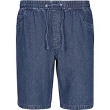 FILEMON - Slip-on Shorts - Blauw - Lichtgewicht Kwaliteit - Vijf Zakken