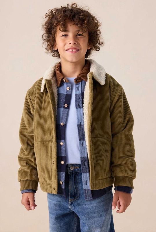 Sissy-Boy - Reversible Corduroy Jas - Groen