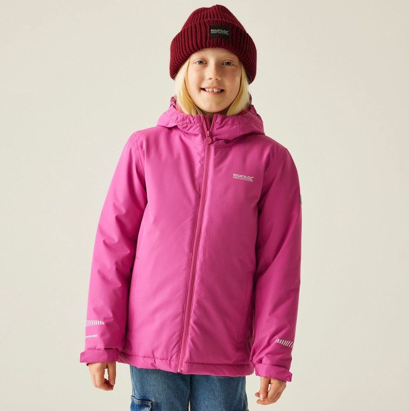 Hurdle waterdichte ademende isolerende jas met capuchon voor kinderen