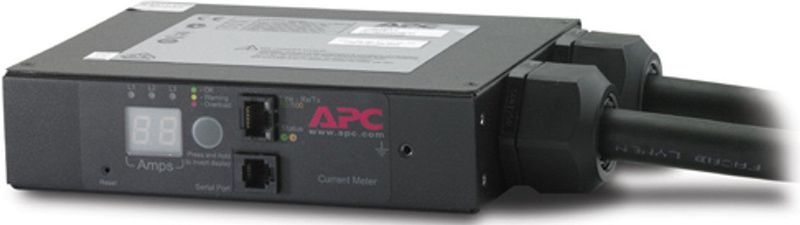 APC - AP7175B - Rack Power Distribution Unit - Zwart - Gemonitord - Driefasig