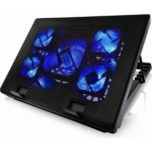 DD Laptop Cooler - Laptop Standaard - 38x30x16cm - Zwart