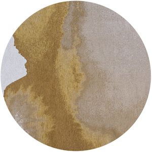 Rond vloerkleed Louis de Poortere Meditation Lagoon Sunset 9333 - maat 140 cm