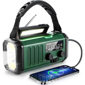 Mmgoqqt - Radio 10000 mAh - Radio call - Radio zonne-energie - Radio weather NOAA/AM/FM - Automatic USB Tipo C - Radio with Dynamo - Battery battery - Linterna in luz de lectura LED