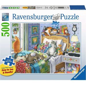 Ravensburger Cat Nap Legpuzzel 500 stuk(s) Stripfiguren