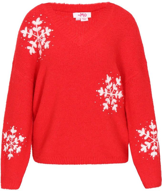 MYMO Trui  rood / wit