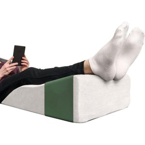 Beenkussen Voor In Bed - Rugslapen - Ergonomische Vorm - Beenverhoger - Bevordert Uw Bloedsomloop