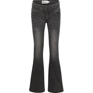 No Way Monday-Girls Flared jeans-Black jeans - Maat 110