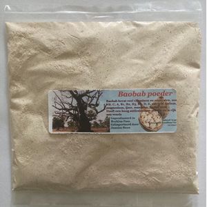 Baobab poeder - 100% zuiver - superfood - goed doel