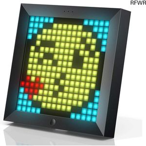 RFWR® Pixel Art Digitale Fotolijst met LED-Display 40,6 x 40,6 cm - App-Bediening