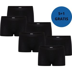 Beeren Bodywear Jongens Boxer Short Comfort Feeling 6-pack Zwart maat 122/128