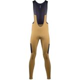 Nalini - FREEDOM BIB TIGHT - Fietsbroek Lang - Kaki - Wielrenbroek Winter - Heren